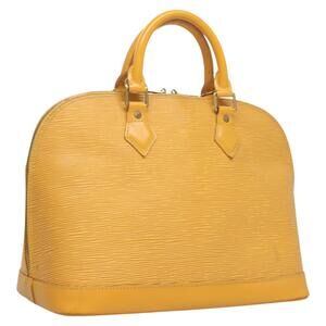 LOUIS VUITTON Epi Alma Hand Bag Yellow M52149